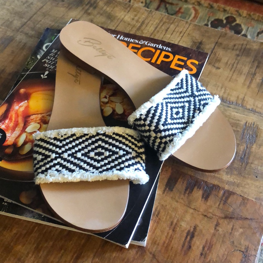 Slip on sandals